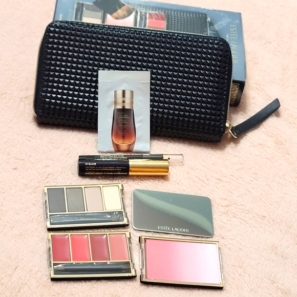 New Estee Lauder Makeup Travel Wallet Exclusive Set - Picture 5 of 11